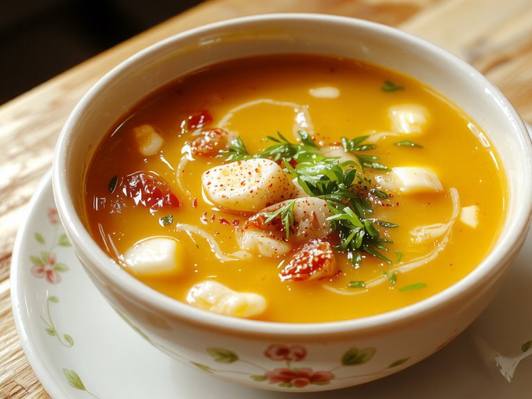 homemade egg drop soup