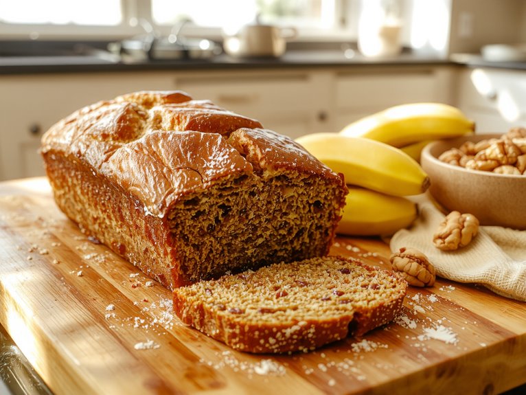 homemade moist banana bread
