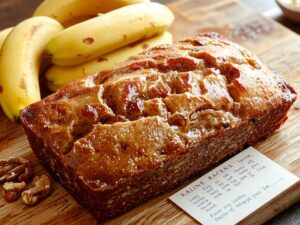 homemade moist banana bread