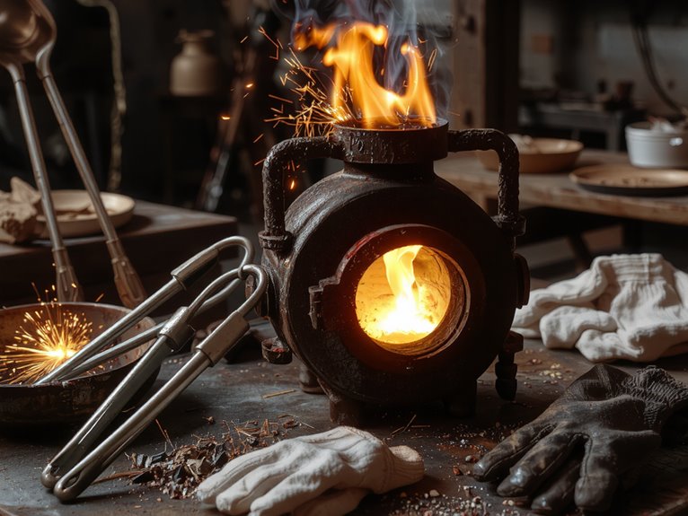 iron melting diy guide