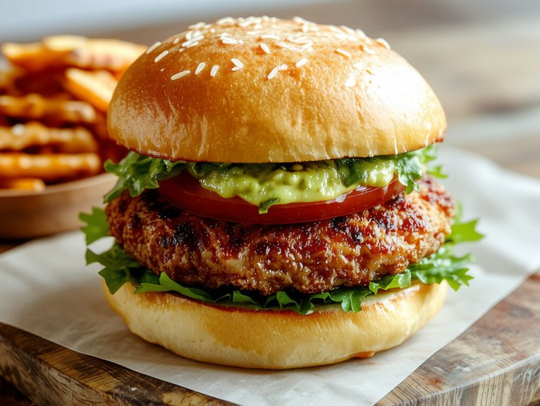 juicy homemade turkey burgers
