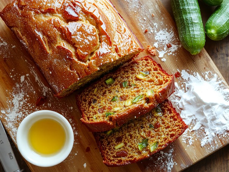 moist zucchini quick bread