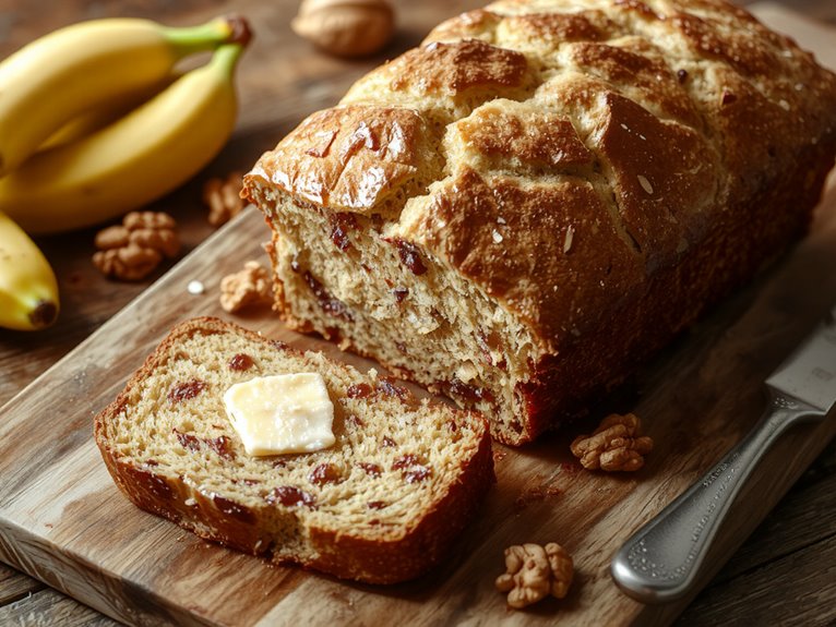 old fashioned banana bread