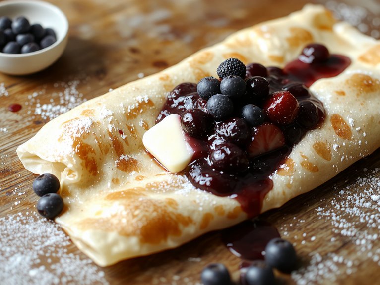 perfect delicate french pancakes