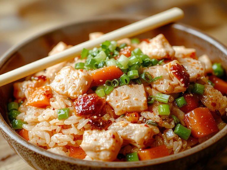 quick asian fried rice