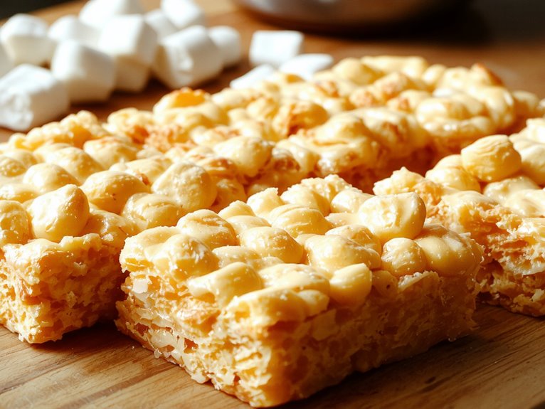 quick marshmallow snack squares