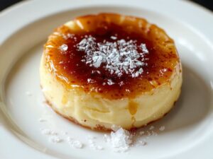 rich caramelized custard dessert