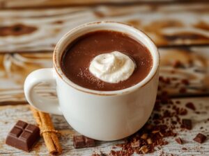 rich creamy chocolate drink