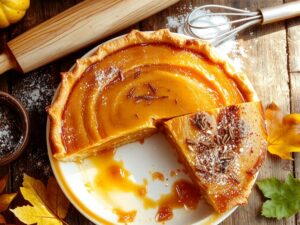 rich spiced pumpkin filling