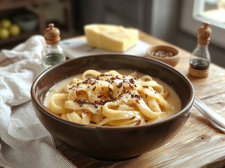 roman cheese pepper pasta