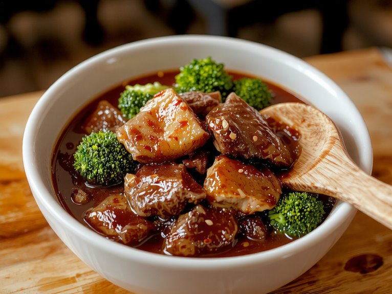 savory beef broccoli stir fry