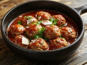 savory homemade meatball perfection