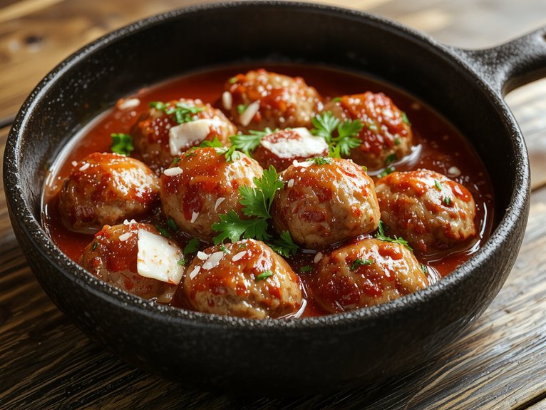 savory homemade meatball perfection