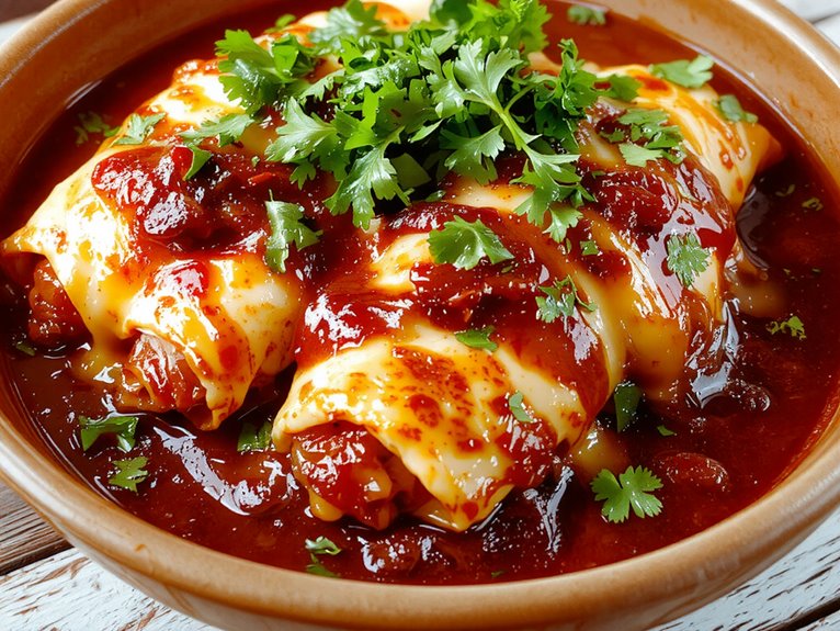 savory homemade mexican dish