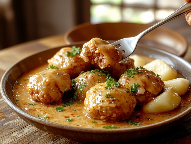 savory meatball recipe instructions