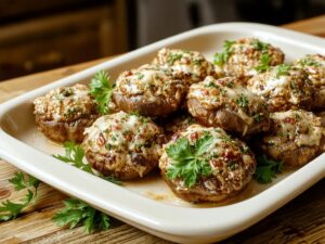 savory mushroom appetizer recipe