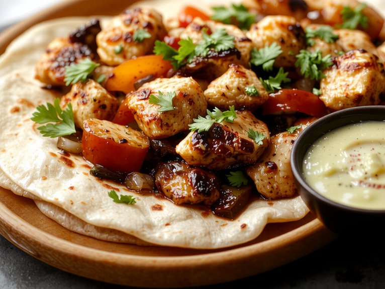 savory spiced chicken dish