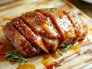 savory sweet ham glaze