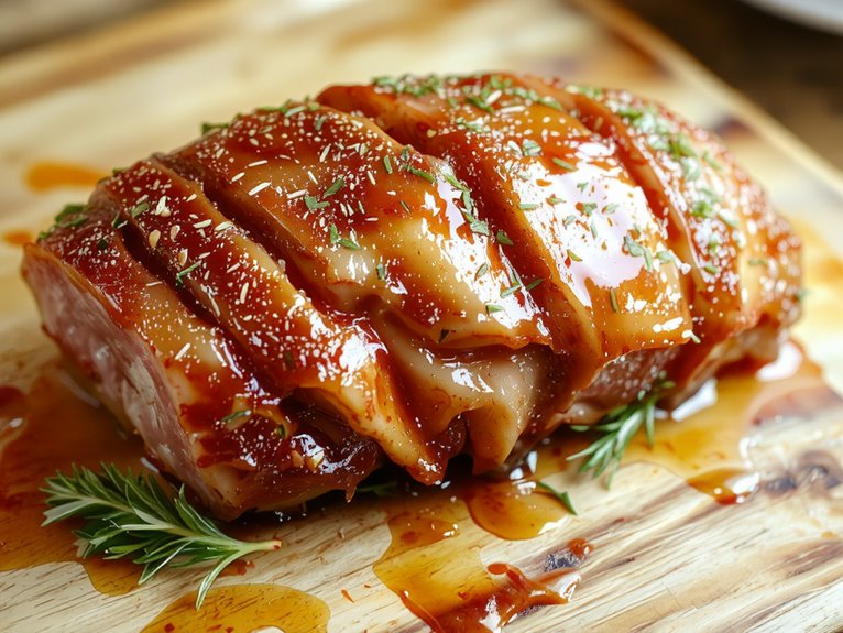 savory sweet ham glaze