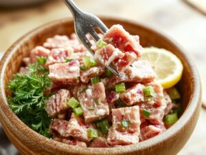 simple flavorful tuna dish