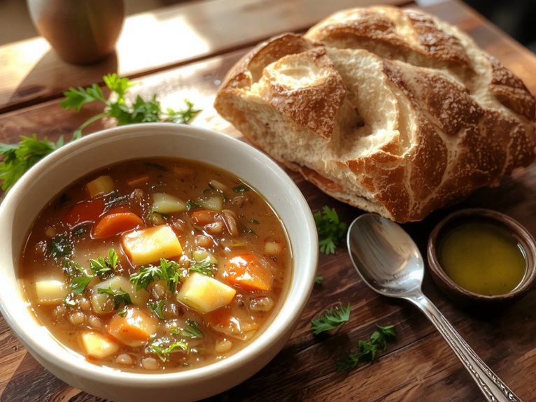 simple hearty vegetarian dish