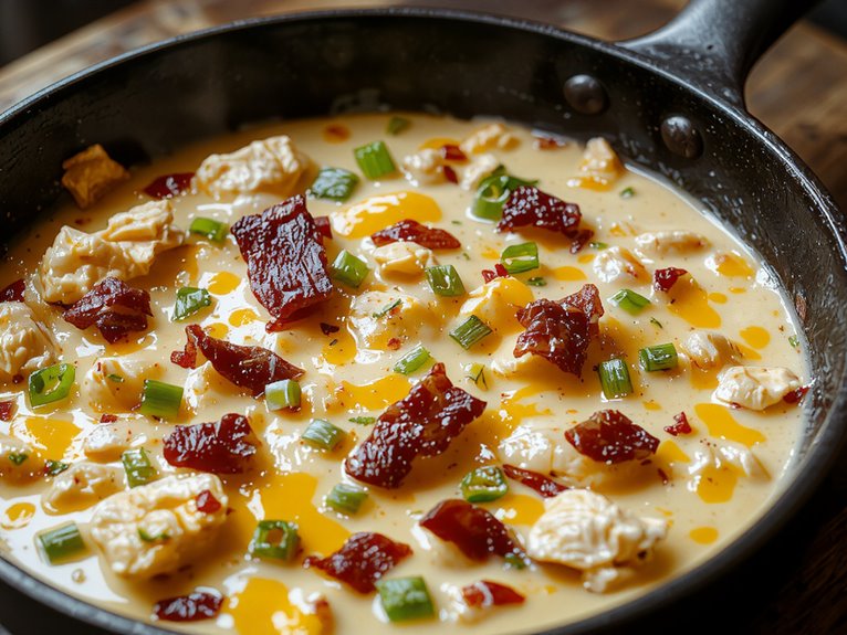 slow cooked creamy chicken