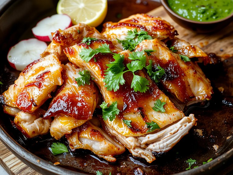 slow cooked crispy pork