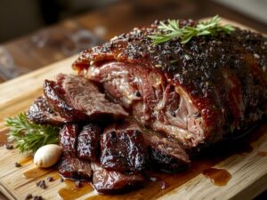 slow cooked flavorful meat