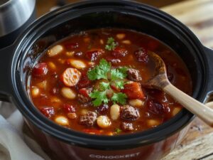 slow cooked hearty comfort food