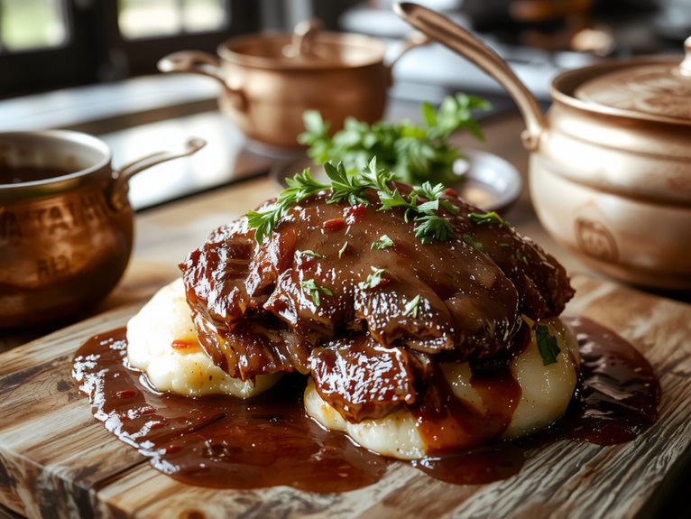 slow cooked savory deliciousness