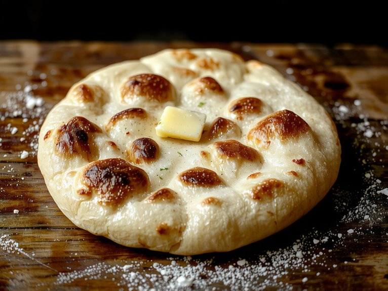 soft pillowy indian flatbread