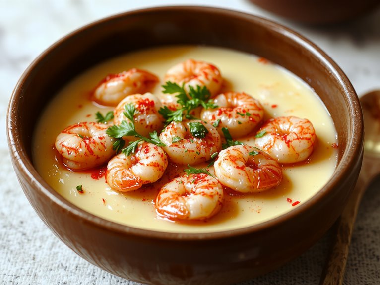 southern shrimp grits dish