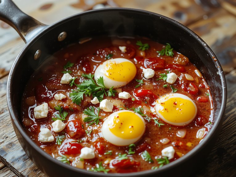 spicy tomato egg dish