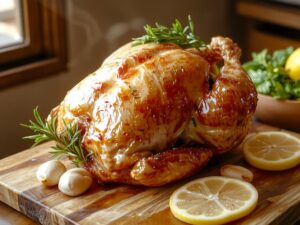 succulent roasted turkey preparation