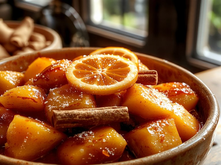 sweet buttery yam glaze