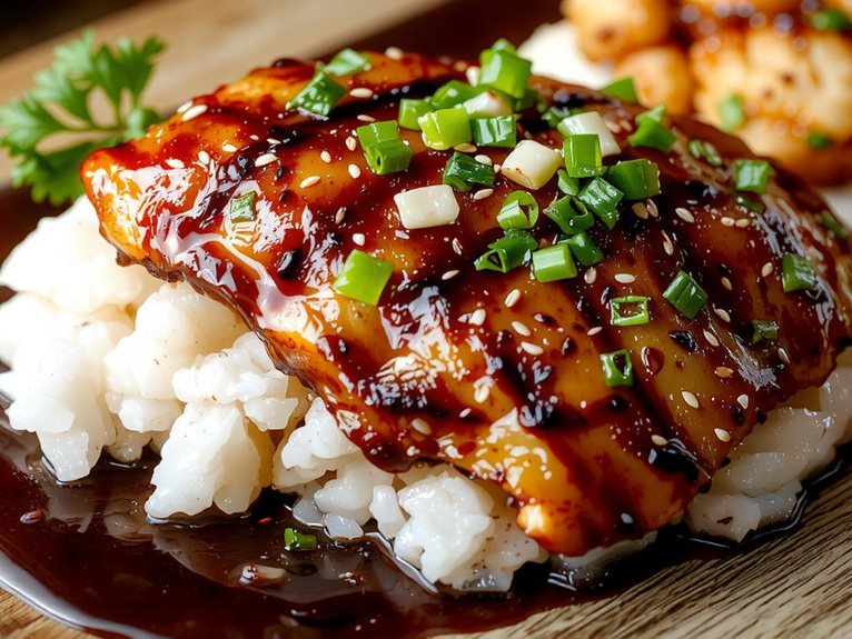 sweet savory grilled poultry