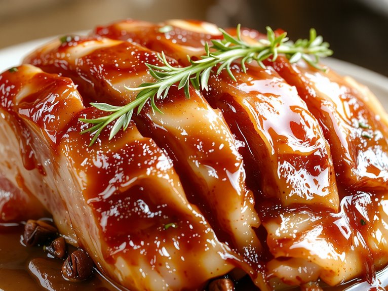 sweet savory ham glaze