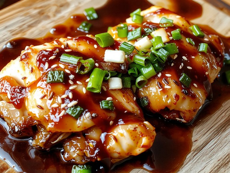 sweet savory homemade teriyaki