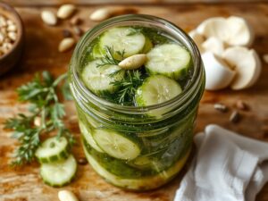 tangy crunchy homemade pickles