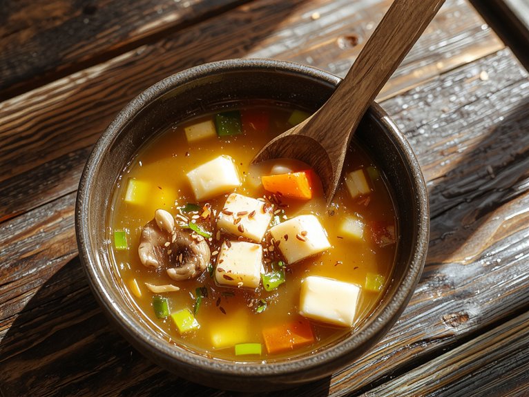 traditional japanese miso soup