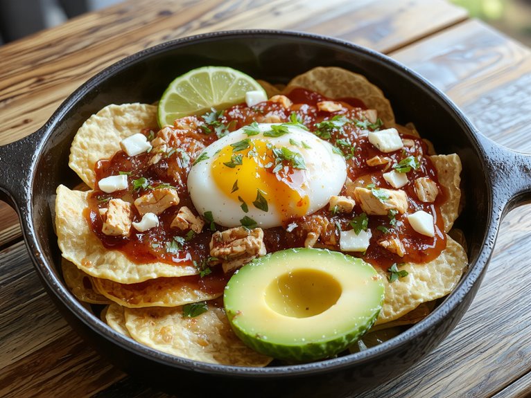 traditional mexican breakfast dish