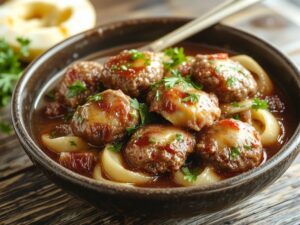 traditional swedish meatball delight