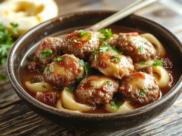 traditional swedish meatball delight