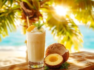 tropical creamy cocktail recipe