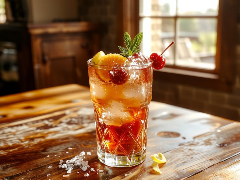 vibrant vodka beach cocktail